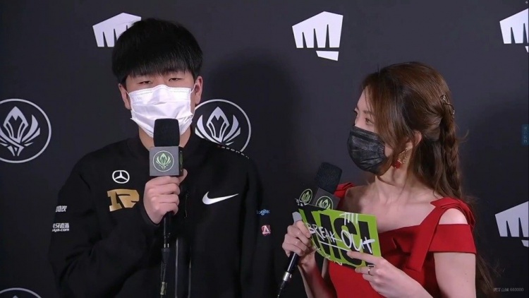 赛后采访GALA：既然走到决赛了，希望可以拿冠军