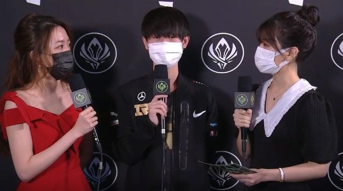 Ming韩文流采访：能够以老人带着新人们的身份进决赛很开心！