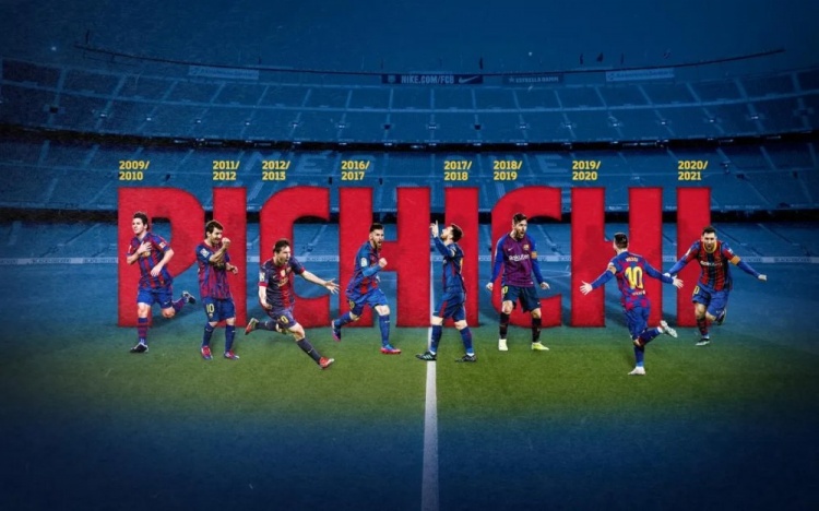 巴萨官方盘点梅西本赛季:八夺西甲金靴 超越哈维贝利纪录