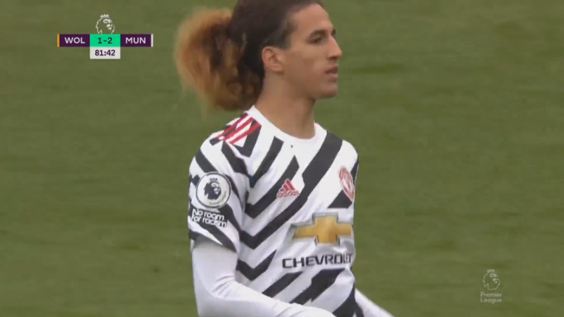 曼联18岁小将汉尼拔-梅布里换下马塔,迎来红魔生涯首秀