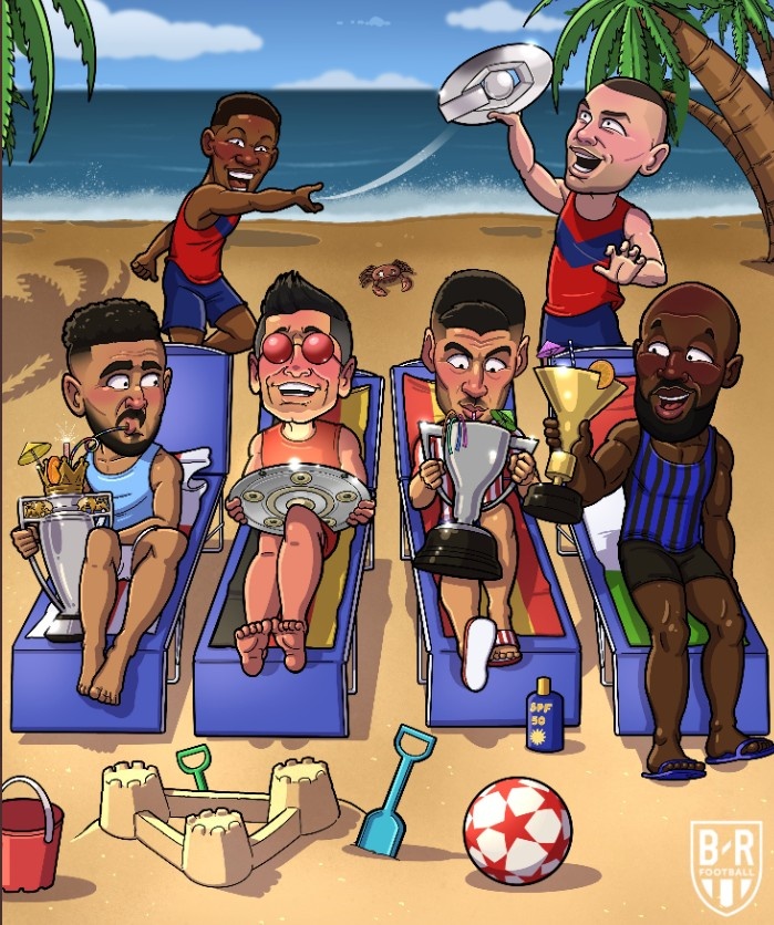 欧洲前十联赛冠军全出炉:曼城马竞国米拜仁里尔领衔