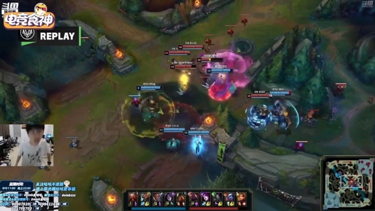 Doinb复盘:RNG上野配合是LPL最厉害最猛的