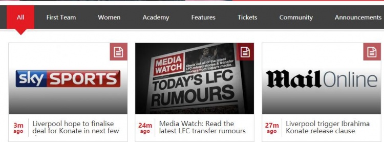 暗示快了?利物浦官网连续转载科内特将加盟报道