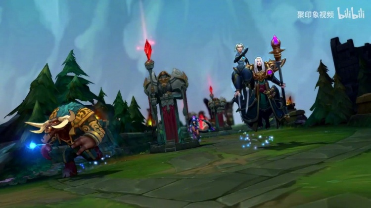 韩服最强王者团战篇:维鲁斯一级团神走位 操作到最后才能活着离开