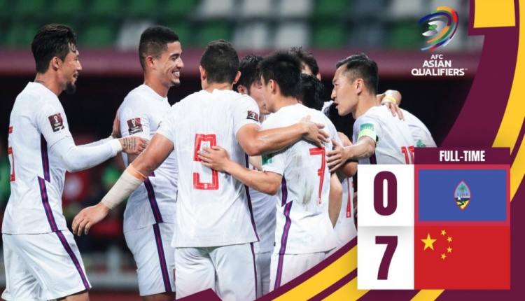 由于关岛小组垫底，国足在8个小组第二比较中仍暂列第6