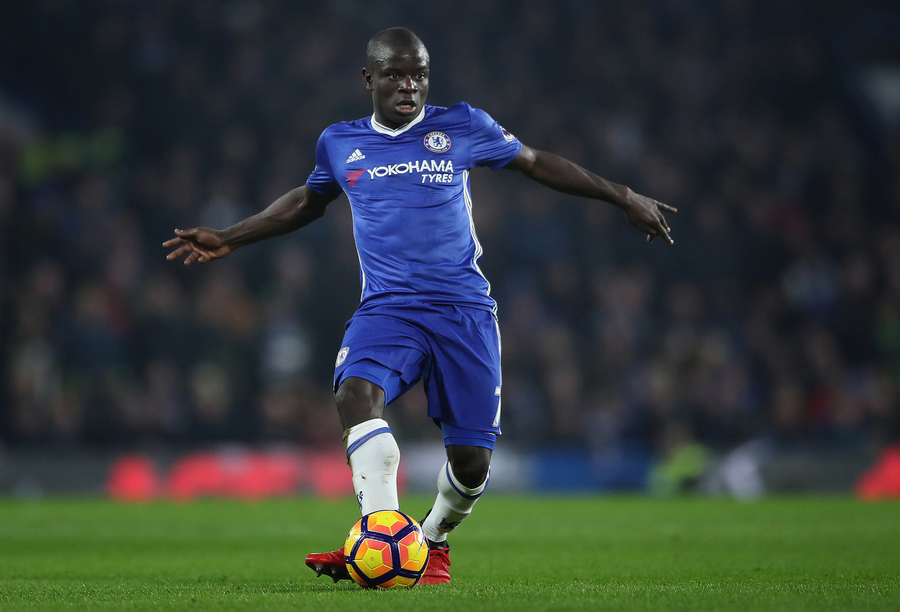 欧足联官方:坎特当选欧冠本周最佳球员