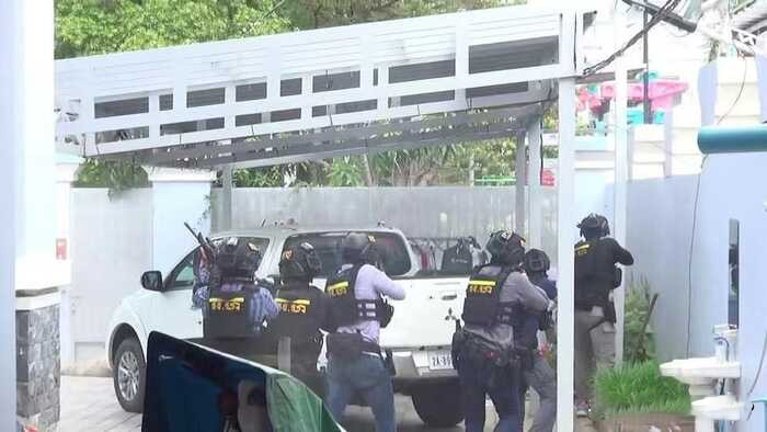 柬埔寨枪战细节曝光：歹徒欲抢100万美金，宪兵提前埋伏