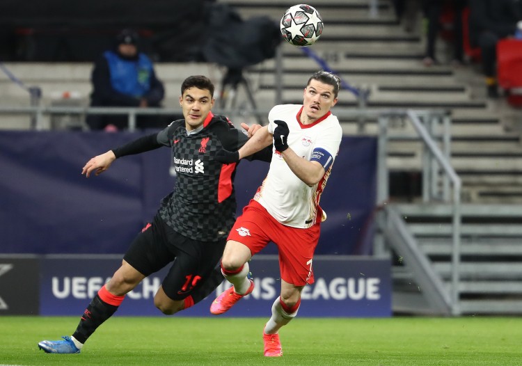 邮报:利物浦预计不会买断卡巴克,莱比锡有意今夏引进他