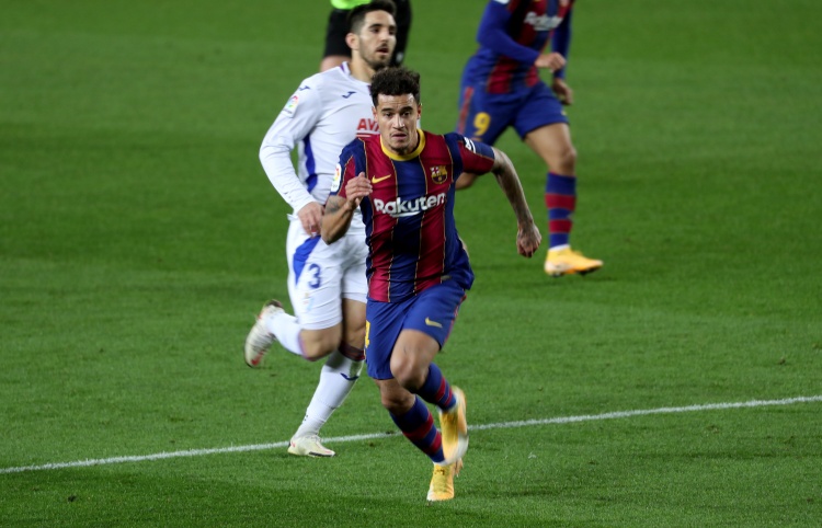 天空:巴萨有意让库蒂尼奥离队,阿森纳和埃弗顿希望引进这名球员