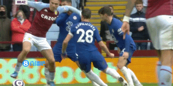 官方：AZP上诉成功停赛三场处罚取消，此前因击打格拉利什染红