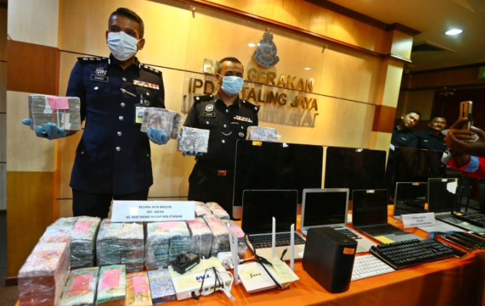马来西亚警方破获一加密货币网赌集团 4名中国菜农包括首脑被捕