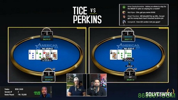 Bill Perkins扳回一城,赢得第二场单挑赛的胜利