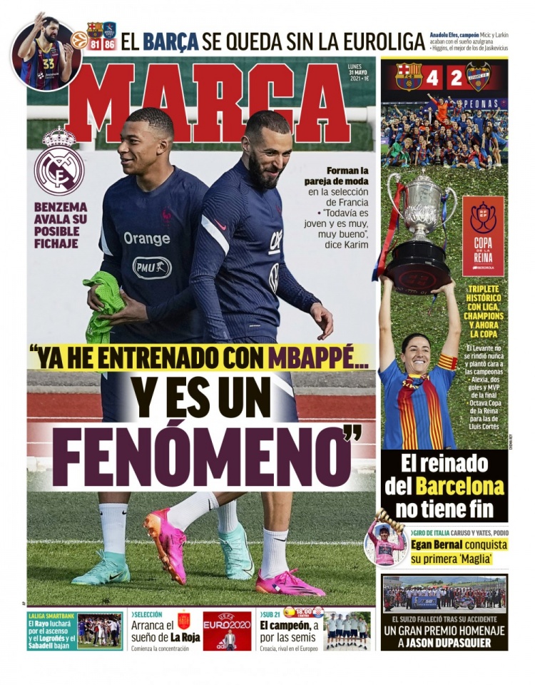 西甲今日头版：齐祖离开因没感到信任 阿圭罗加西亚抵达巴塞罗那