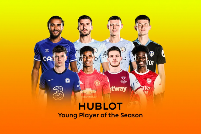英超赛季最佳年轻球员候选：芒特福登入选，拉什福德、迪亚斯在列
