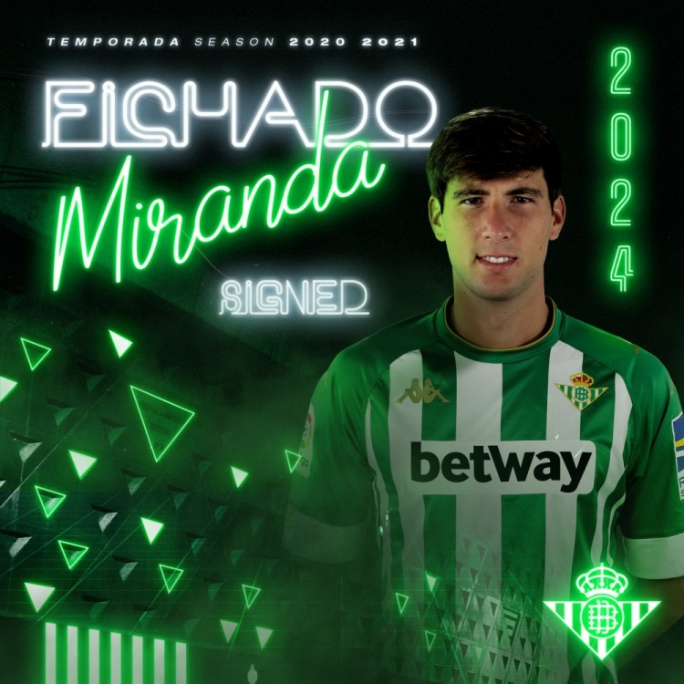 官方：巴萨边卫米兰达转会贝蒂斯，签约至2023年