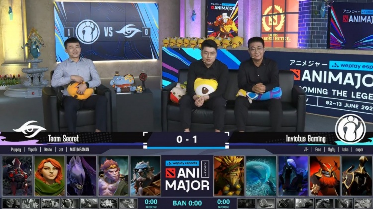 Major外卡赛:Emo水人个人秀!IG2-0击败Secret争得加赛机会