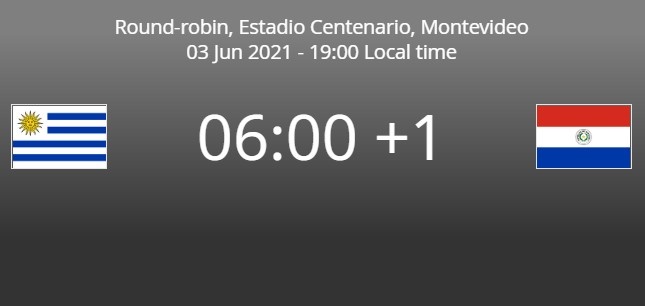 乌拉圭vs巴拉圭首发:苏亚雷斯领衔,巴尔韦德、戈丁登场