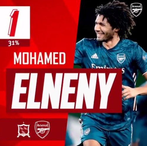 技惊四座世界波!埃尔内尼对阵邓多克远射当选阿森纳赛季最佳进球