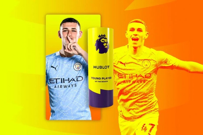 官方:福登当选英超赛季最佳年轻球员