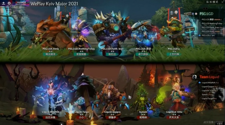 莫言TA伤害爆炸 LGD首局强势碾压Liquid得胜