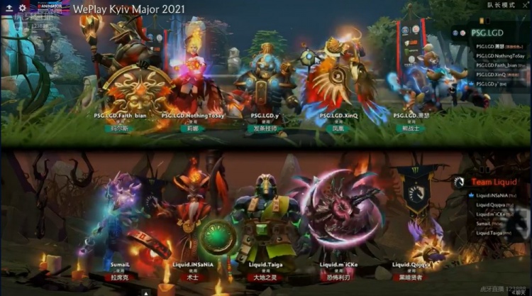 Major小组赛：LGD倾泻怒火 横扫Liquid暂居小组第一！