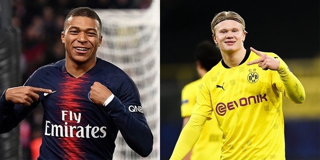 德转最新身价前十：姆巴佩居首，哈兰德1.3亿升至第二