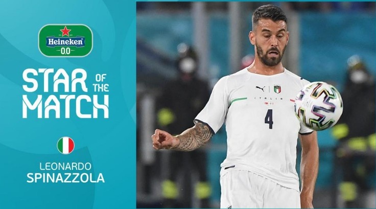 斯皮纳佐拉揭幕战数据:4次过人3次成功,对方禁区触球6次