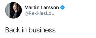 G2选手欧城发布帅照：回到工作状态