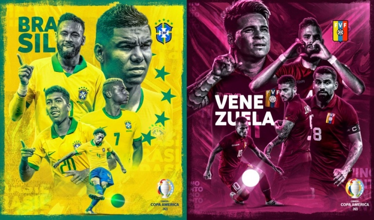 巴西vs委内瑞拉首发：内马尔领衔，热苏斯、卡塞米罗登场
