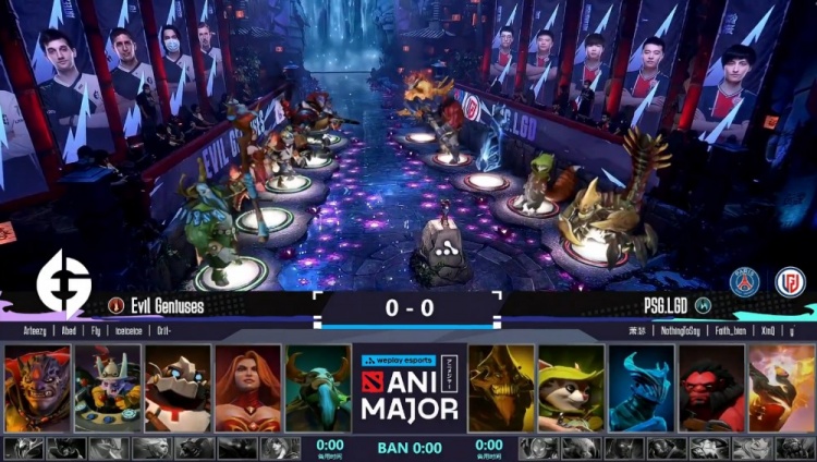 Major总决赛#1：进可攻退可守！Ame无解肥斧王PSG.LGD轻取EG