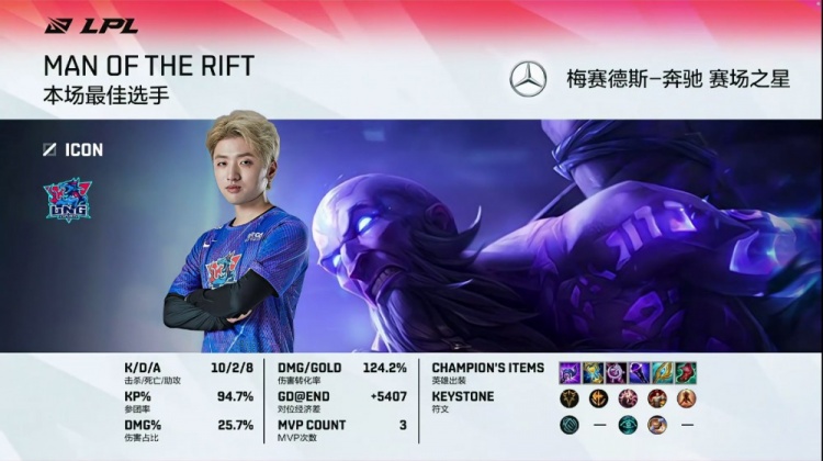 解说热议LNG击败JDG：icon真是把这车开的明明白白