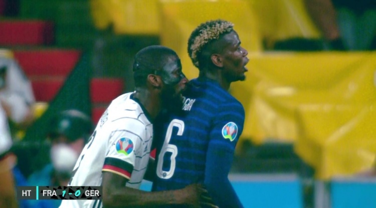 伦敦标准晚报：欧足联不会处罚吕迪格的疑似咬人行为