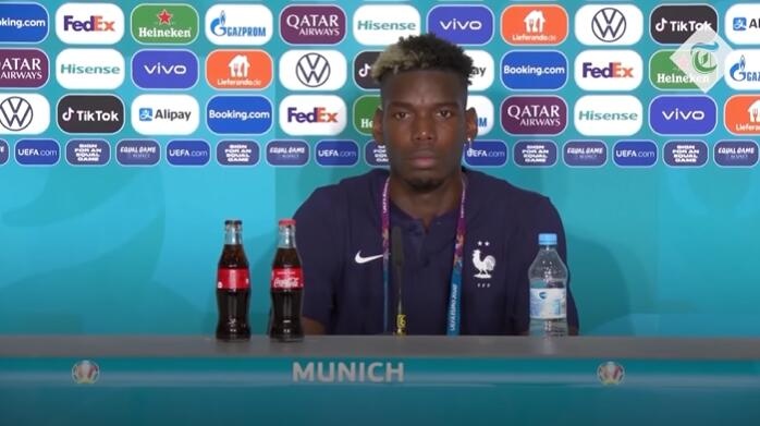 电讯报:对于球星拿掉含糖或含酒精饮料的行为,健康组织表示欢迎