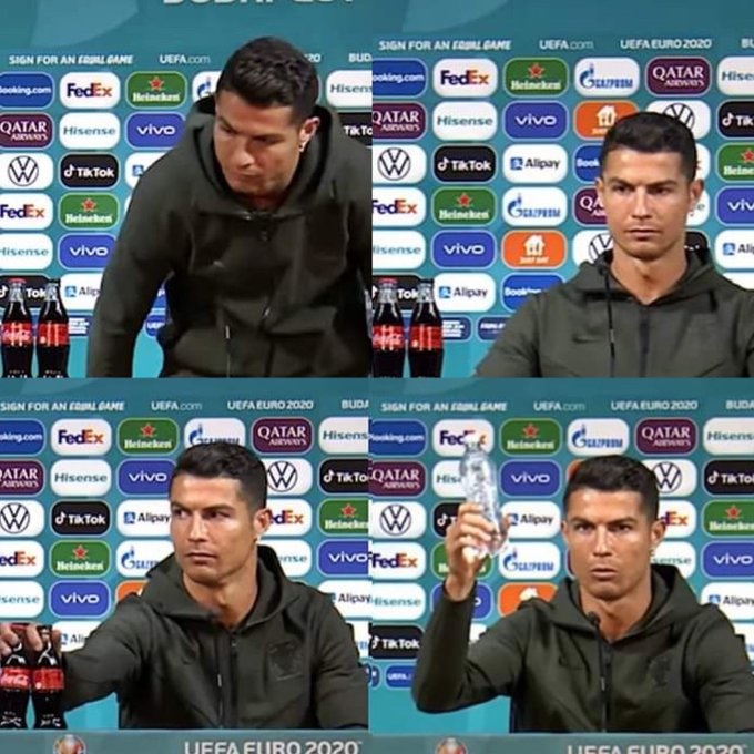 福布斯谈C罗移走可乐后其股价大跌:完全是误导 两者之间无联系