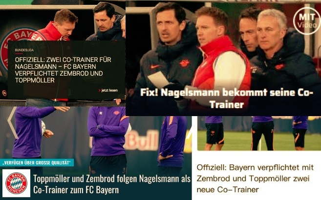 德甲今日头版:纳帅得到心仪的助教 巴萨有意金特尔