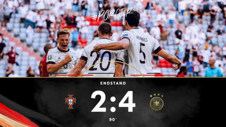 【投票】葡萄牙2-4德国是本届欧洲杯至今最佳比赛吗?