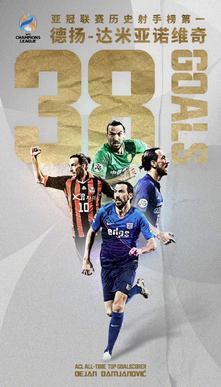 新王加冕!年近40的德扬打进个人亚冠第38球,成为亚冠历史射手王