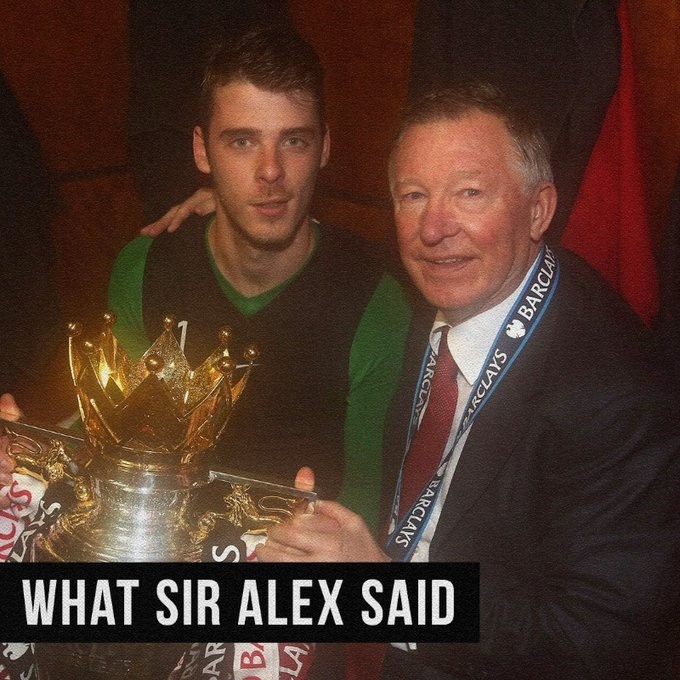 德赫亚加盟十周年曼联官网回顾:弗格森找到范德萨接班人