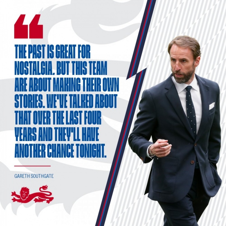 索斯盖特:这支英格兰要书写属于自己的故事,我们只想赢球
