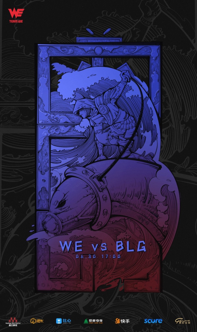 LPL赛前海报对决：TES“提高防盗意识”  RNG摘“桃”