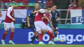 欧洲杯-霍伊别尔失点波赫扬帕洛破门 丹麦0-1芬兰