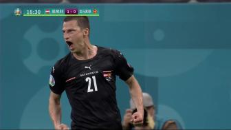 欧洲杯-莱纳格雷戈里奇阿瑙破门潘德夫建功 奥地利3-1北马其顿
