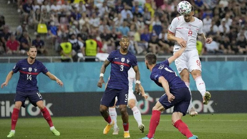欧洲杯-本泽马两球姆巴佩失点 法国点球7-8遭瑞士爆冷淘汰