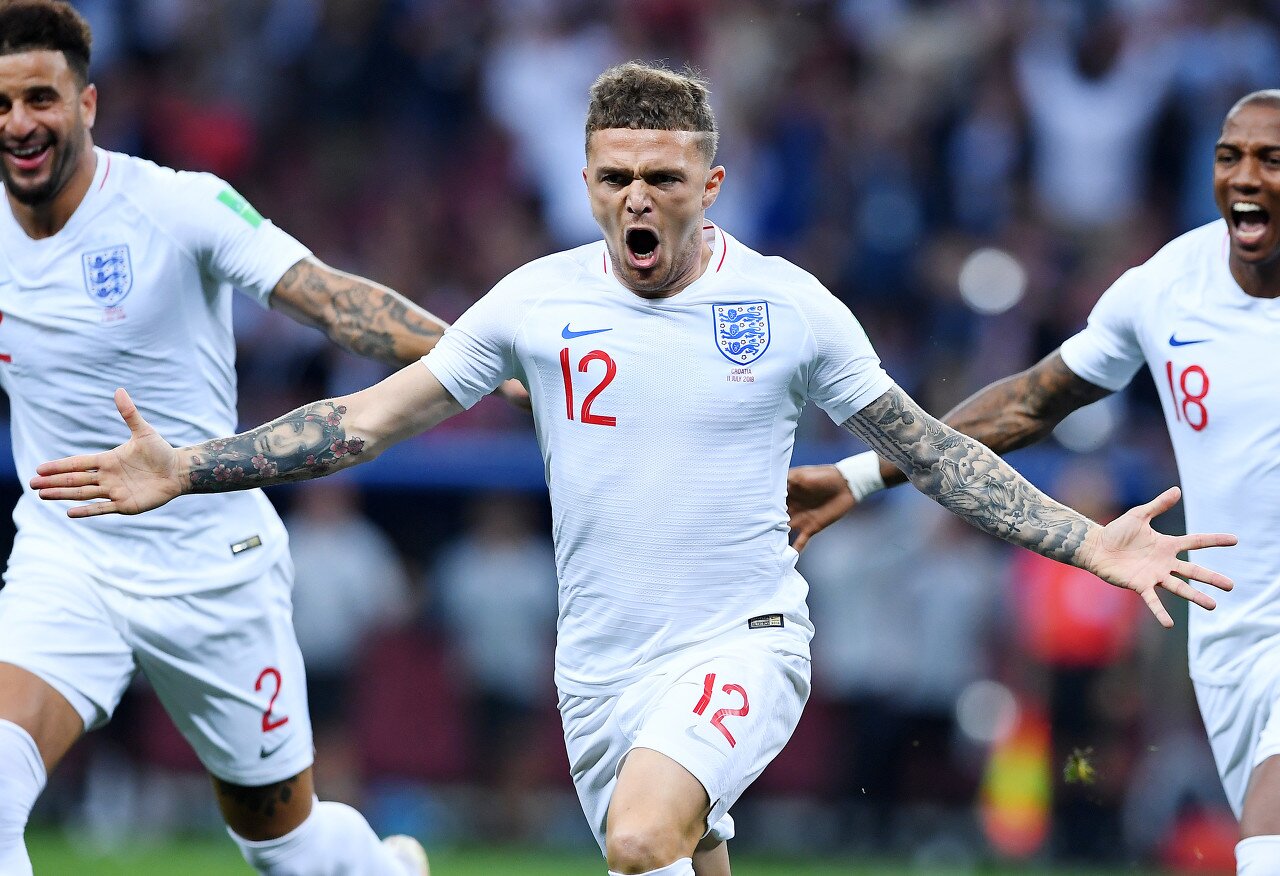 特里皮尔三次出任英格兰首发左后卫，三狮军团皆取胜