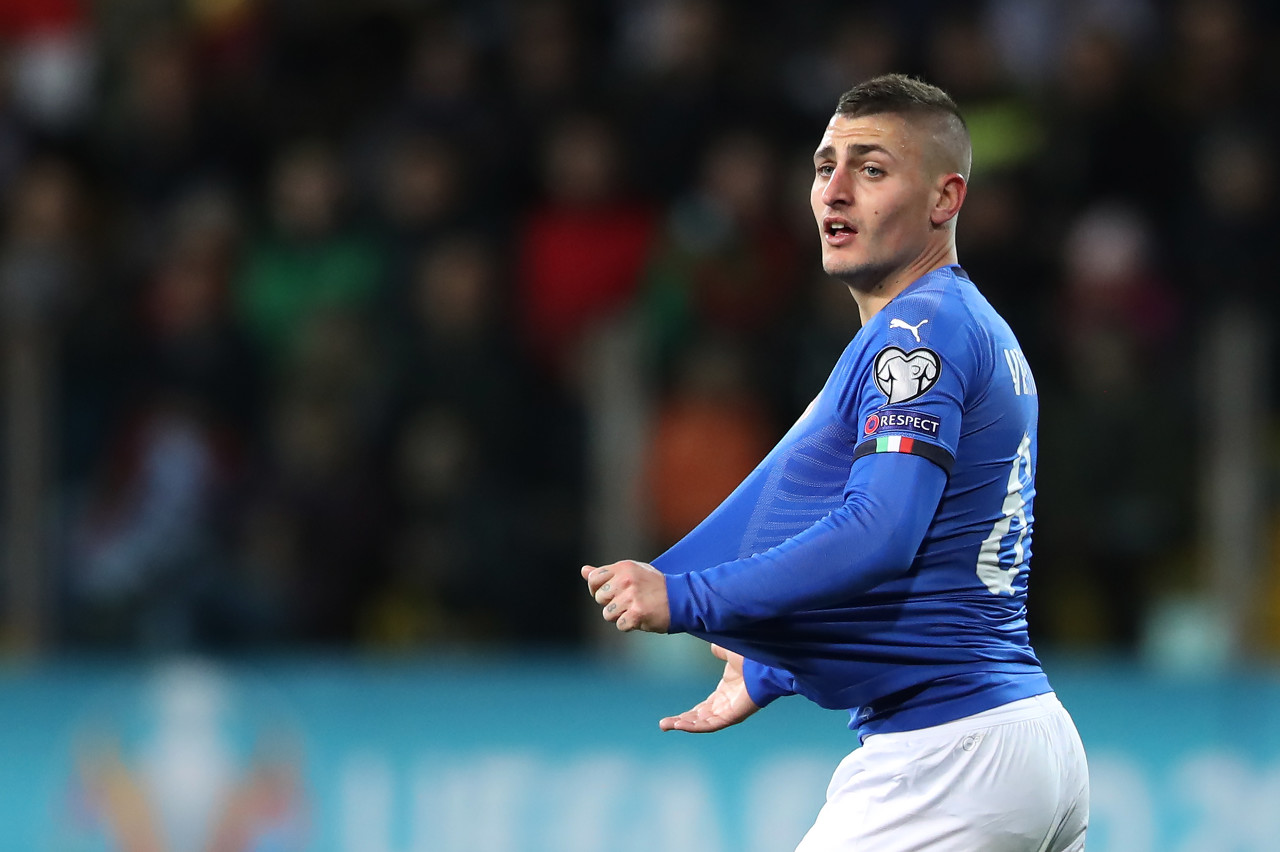 意队医:维拉蒂正在进行最后的康复 弗洛伦齐正从肌肉拉伤中恢复