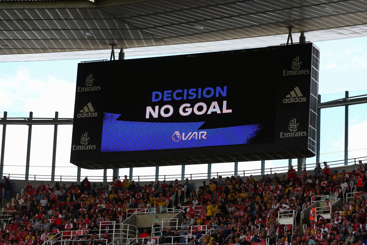 泰晤士：英超下赛季将采用加粗的VAR划线来避免“体毛”越位