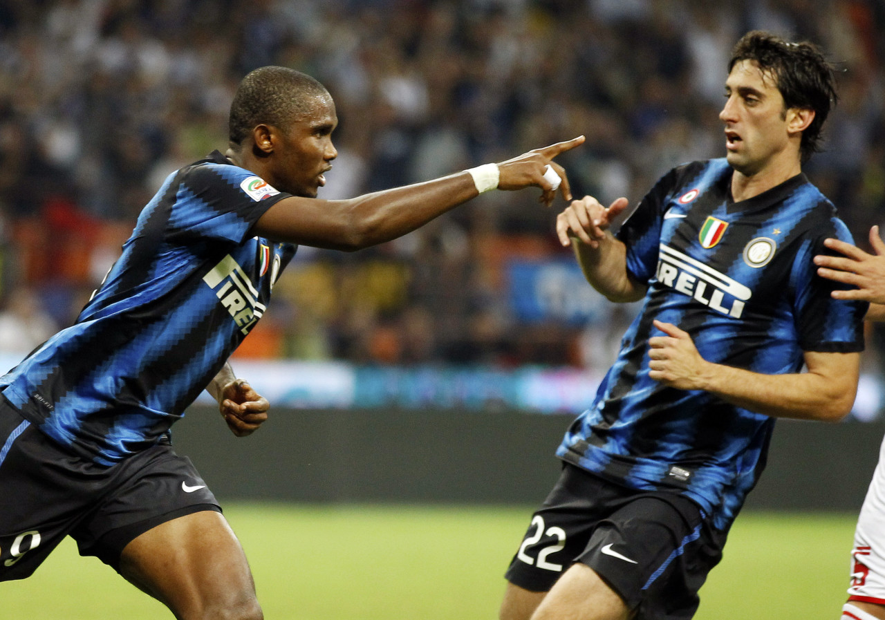 埃托奥:看到穆帅去罗马很伤心,更希望他回归国米