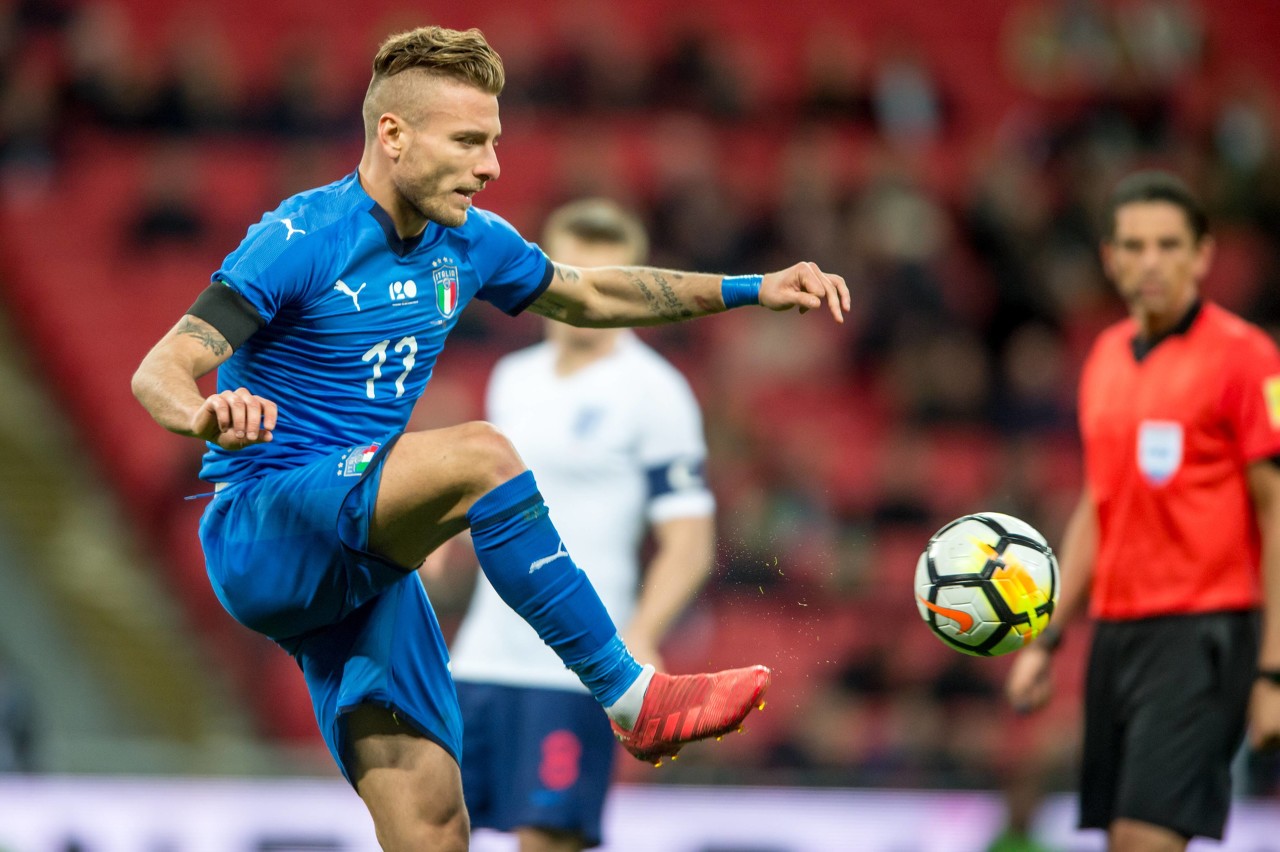 因莫比莱：在拉齐奥主场为意大利首场欧洲杯进球，这真是太棒了