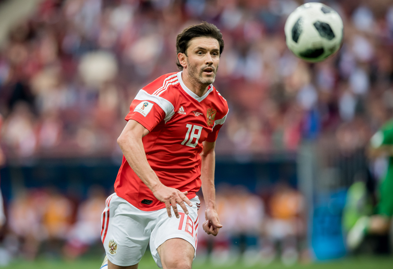 俄罗斯官方：日尔科夫大腿肌肉受伤，无缘欧洲杯剩余比赛