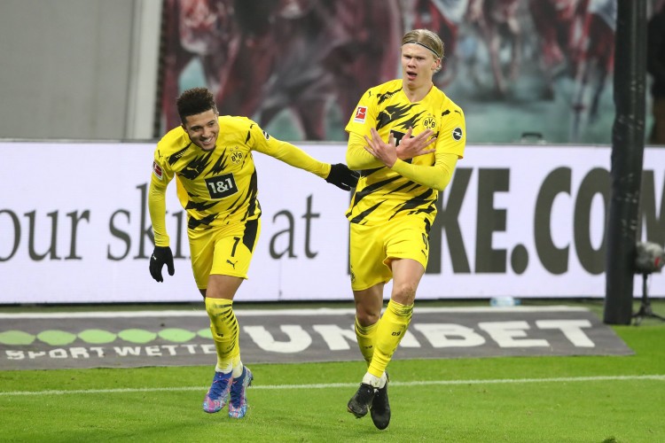 德转更新德甲球员身价:哈兰德&桑乔前二,前十7名拜仁球员